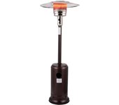 Estufa Gas Exterior Fulmo Negra 13kw - Diseño Elegante y Resistente a la Intemperie