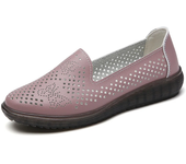 New Women Flats Shoes Women Leather Shoes Woman Loafers Slip On Ballet Flats Ballerines Flats Walking Plus Size
