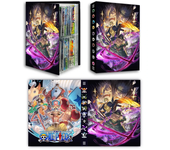 ONE PIECE Monkey D. Luffy Roronoa Zoro 240pcs Card Album Book Game Card Holder Binder VMAX Game Card Collection Kids Toys Gift