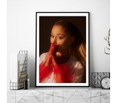 Grande Eternal Sunshine A-Ariana Singer Poster Gallery Prints Self Adhesive Home Decor Decoration Wall Decals Living Room
