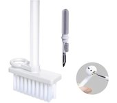 Euroxanty Limpiador de Teclado 5 en 1 PACK Multifunción con Cepillo Suave para Airpods, Computadora, Laptop, Auriculares Bluetooth, Lego, Airpods Pro y Lente de Cámara Electrónica