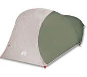 vidaXL Tienda de campaña iglú 4 personas tela opaca impermeable Color Blanco,  Azul,  Gris y naranja y mas