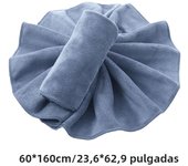 60*160 Grey Large Size Car Wash Special Cleaning Cloth Car Towel Absorbent Towel Microfiber High Water Absorption Cleaning Towel