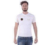 Emporio Armani EA7 Camiseta Algodón Hombre Blanco Gold 3ZPTA4PJL2Z 1100