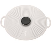 Tapas de Silicona Reutilizables de Alta Resistencia – Disponibles en 4 Tamaños (16 cm, 20 cm, 22.5 cm, 28 cm) – Soportan Temperaturas de -40°C a +230°C – Libre de BPA - Ideales para Microondas, Ollas, Sartenes y Refrigerador