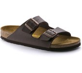 Sandalias Planas Birkenstock Arizona de Cuero Nubuck