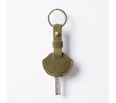 Genuine Leather Simple Keychain Cowhide Car Key Holder Men Keyrings Retro Key Case Creative Business Gift Wholesale