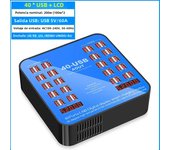 300W/200W/100W 10/20/40/60 Ports USB Charger For Android iPhone Adapter Multifunctional HUB Charging Station Dock Socket