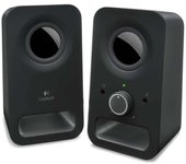 Logitech z150 altavoces multimedia 2.0 6w - entrada jack 3.5mm - toma de auriculares - cable de 1.80m - color negro