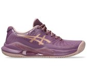 Zapatillas Asics Gel Challenger 14 Padel Dark Ube Oro Rosa Mujer