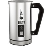 Bialetti Mk01 Espumador de Leche automático Plata, 500 W, 1 Cups, Madera