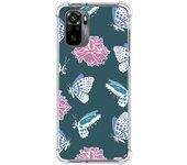 Funda Silicona Antigolpes para Xiaomi Redmi Note 10 / 10S diseño Flores 10 Dibujos