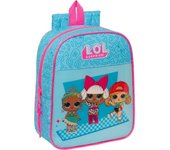 SAFTA - MOCHILA GUARDERIA ADAPT.CARRO LOL SURPRISE! "DIVAS" - Mochila con Asas Ajustables y Espalda Ergonomica - Mochila con Compartimientos con Cremallera - Mochila Diseño Único y Licencia Oficial By LOL SURPRISE! "DIVAS"
