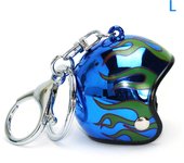 New Motorcycle Safety Helmet Keychain Female Men's Hard Hat Heavy Metal Rock Car Keychain Bag Keychain Jewelry Gift