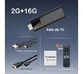 Global Q12 TV Stick Android 14 Media Player Support 8K Video Wifi 5G Allwinner H313 Ram 8GB Rom 128GB Voice Remote Smart TV Box