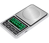 Mini báscula de bolsillo, báscula de joyería digital portátil de alta precisión, báscula de cocina mini báscula de té báscula electrónica (Color : 1kg/0.1g)