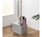 Umbrella rack with drip tray, suitable for space saving storage in the corner of the entrance passage, can hold 10/15 umbrellas