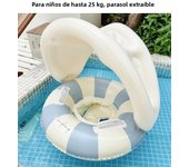 Rooxin Pool Float Baby Swim Ring Tube Inflatable Swimming Seat Ring For Kid Child Swimming Circle Beach Water Play Equipment
