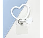 1Pc love silicone bracelet mobile phone case accessories keychain outdoor sports silicone bracelet fashion creative anti-loss