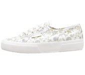 Superga 2750 FLORAR PRINT  Deportivas Planas Mujer Blanco
