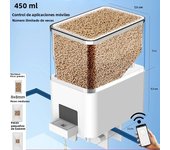 Automatic Aquarium Fish Tank Feeder Timing/Wifi Wireless Smart Phone App Intelligent Speaker Voice Remote Control Fish Feeding