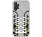 Tumundosmartphone Funda Silicona Antigolpes para Samsung Galaxy A32 5G diseño Zapatillas 08 Dibujos