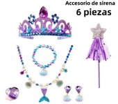 NEW Casual Ariel Mermaid Costume for Toddler Dress up Party Girls Siren Disguise Halloween Princess Apparel Fairy Little Mermaid