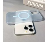 Luxury Matte Translucent Magsafe Case for IPhone 16 15 14 Pro Max 16 Plus 5G Shockproof Magnetic Wireless Charge Clear Cover