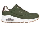 Skechers | Mujer | Zapatillas Uno - Shimmer Away verde
