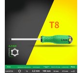 LAOA Torx Screwdriver S2 Alloy Steel Magnetic Screwdriver T8/T10/T15/T20/T25/T30/T40