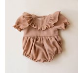 Plaid Baby Girl Jumpsuit Cotton Infant Baby Girl One-piece Playsuit Newborn Clothes Summer