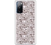 Funda original compatible con Samsung Galaxy S20FE - S20 Lite 5G - T&J Patrón blanco y negro