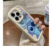 Stitch Love Big Eye Cute Phone Case For iPhone 16 15 14 13 12 11 Pro Max 7 8Plus XR XS Max Lovely Anti Fall Kawaii Cover Cartoon