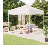 vidaXL Carpa para Fiestas Plegable Eventos Jardín Plaza Terraza Parque Color Azul,  Blanco,  Crema y mas