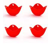 4pcs Silicone Egg Poachers Cups Egg Boiler Mold Cup for Microwave Air Fryer Stovetop Eggs Steaming Egg Maker Kitchen Gadgets