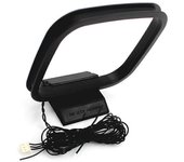 1pcs Fm Am Loop Antenna For Receiver With 3-pin Mini Connector For Sharp Chaine Stereo Av Receiver