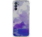 Funda Silicona Antigolpes para Oppo Reno 6 5G diseño Acuarela 09 Dibujos