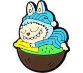 1-16Pcs Hot toys Cute Labubu Cartoon Shoes Charms PVC Shoe Accessories For Clogs Sandals Decoration Buckle Kids Friends Gifts