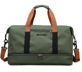 Bolsas de viaje para Gimnasio, equipamiento de gran capacidad, separación en seco y húmedo, Bolso de hombre Deportivo para Fitness, bolsos de viaje de Corte Distancia para Mujer