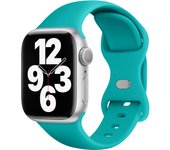 Soft Silicone Band for Apple Watch 9 8 7 6 5 4 3SE Strap Bracelet for iWatch Ultra 49mm 44mm 45mm 40mm 41mm 38mm 42mm Watch Band