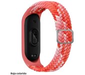 Bracelet for Mi band 7 Strap Elastic adjustable Nylon Braided Miband4 miband 5 correa Wristband xiaomi Mi band 3 5 4 6 strap