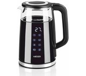 Haeger - Hervidor digital 1,7 L 2200W Digiglass