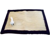 Ibañez Alfombra Rascadora para Gatos - Ahorra Espacio y Protege Tus Muebles