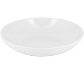 MONOUSO | Plato Hondo Durable CPET Stoven para Horno Blanco Ø19cm (6 Uds)