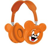 Auriculares Inalámbricos B09, Diseño Infantil con Patrones 3D, Ideales para Niños, Color Amarillo