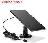 10W 5V Solar Panel Charging Waterproof Portable Solar Panel for Arlo Camera/Eufy Security Wireless Doorbell/Blink Video Doorbell