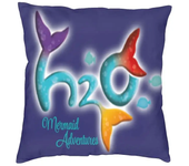 Cartoon Anime H2O Just Add Water Cushion Cover Double Side Print Throw Pillow Case for Car Cool Pillowcase Home Decorative