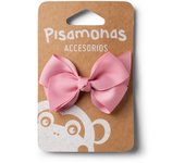 Pisamonas pinza de pelo niñas lazo mediano