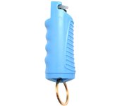 Multipurpose Pepper Spray Keychain Mini Portable Women Pepper Keychain Decoration with Finger Grip Protection Self Defense Spray