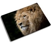 MERCHANDMANIA PUZZLE PEQUEÑO TAMAÑO APROX. A5 DE 63 PIEZAS leon majestuoso salvaje selva savana feroz fiera rompecabezas puzle